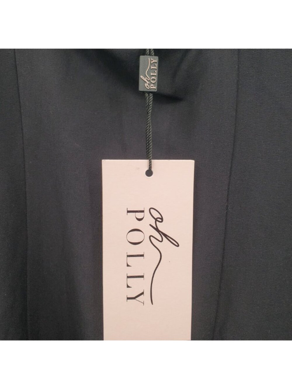 Oh Polly Cressida Bow Detail Pleated A Line Mini Dress Women Size 6 US NWT Black - Picture 6 of 14